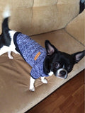 Classic Warm Dog Clothes Puppy Outfit Pet Cat Jacket Coat Winter Soft Sweater Clothing For Small Dogs Chihuahua XS-2XL 25S1