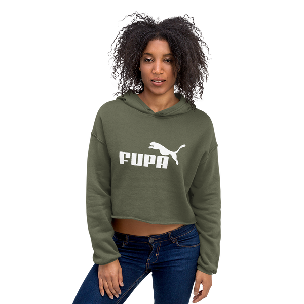 Pound Coach "Fupa" Fleece Crop Hoodie