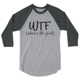 Imperialtop - "WTF" 3/4 sleeve raglan shirt