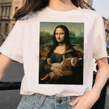 Mona Lisa Pop Art T Shirts