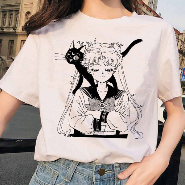 Sailor Moon Aesthetic T Shirts